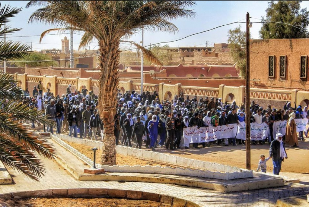 Manifestations &agrave; In Salah